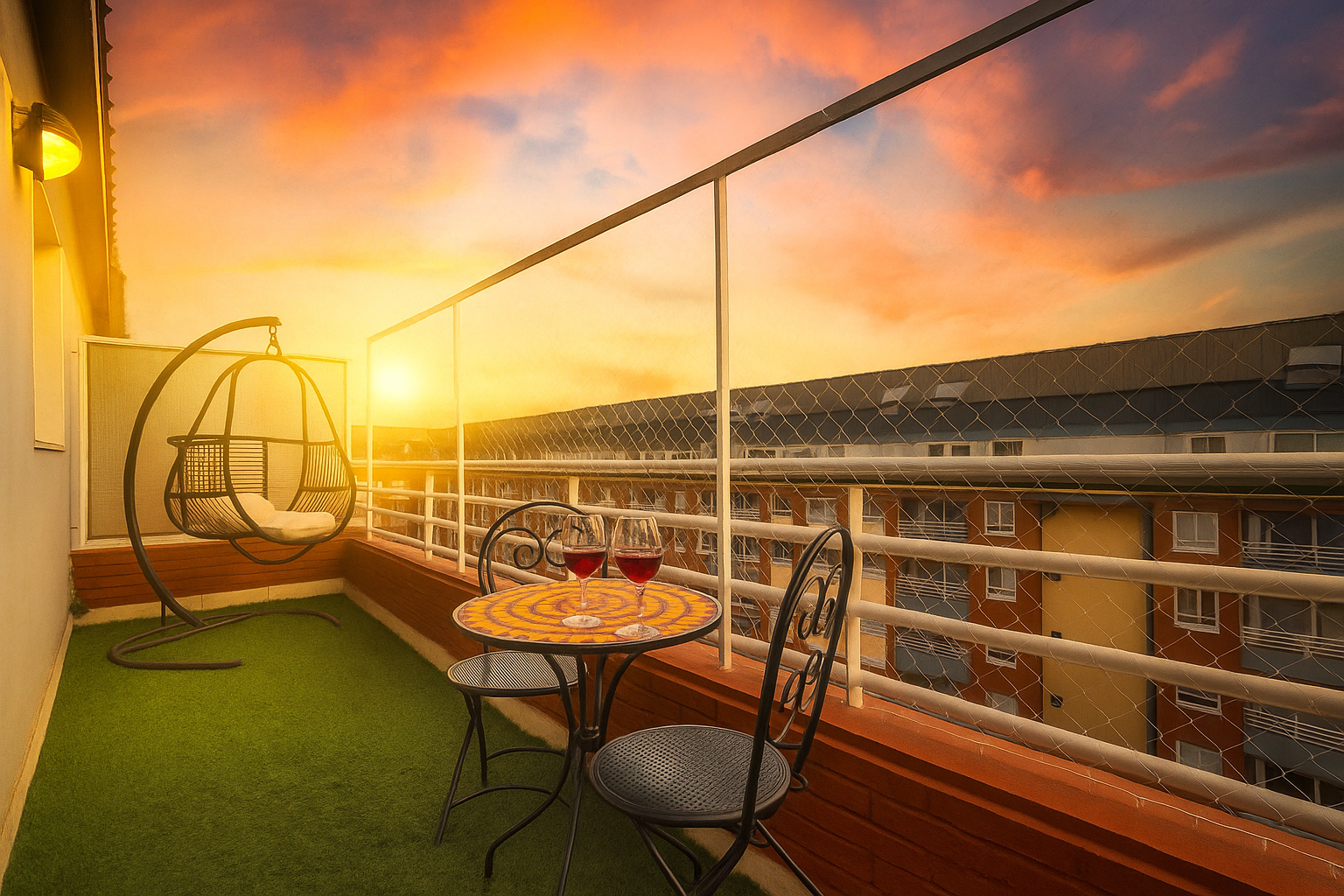 Loft Terrazas - atardecer